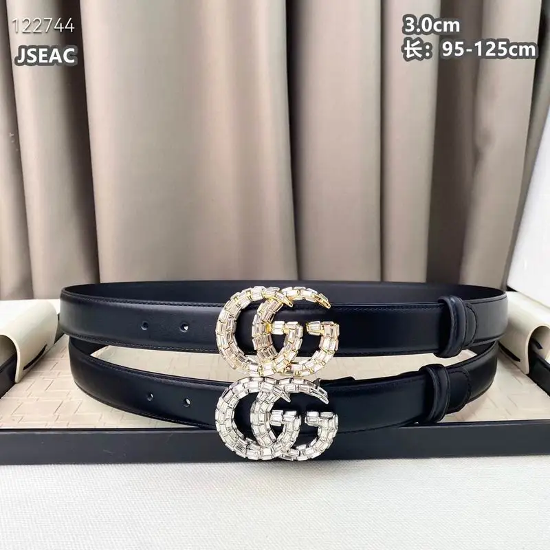 Gucci belt 30mmX95-125cm  8L23
